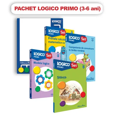Pachet Logico Primo 3 - 6 ani