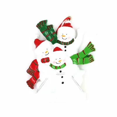 Decorațiune cu magnet - Frosty the Snowman & family