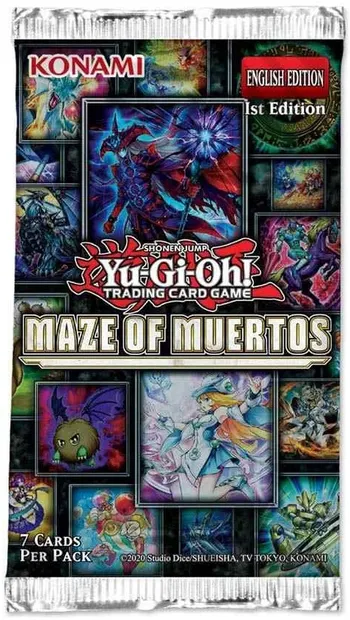 Yu-Gi-Oh! Maze Of Muertos Booster