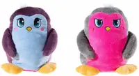 Jucărie de pluș cu două fețe Heunec - Bob the bird, 15 cm
