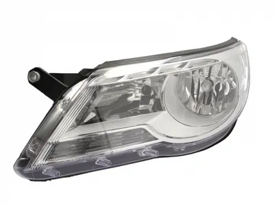 Far fata Stanga (H7, electric, cu motor, culoare insert: cromat) potrivit VW TIGUAN