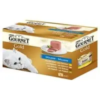 Gourmet Gold Cons Mousse Vita/Ton/Ficat/Curcan 4 X 85 g