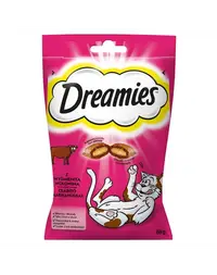 DREAMIES recompense pisici, cu vita 60 g