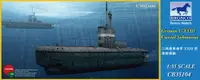 Model asamblabil Bronco Militar: Nave - Submarin german Typ XXIII U2336