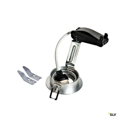 NEW TRIA 68 round, QPAR51 brushed aluminium 50W