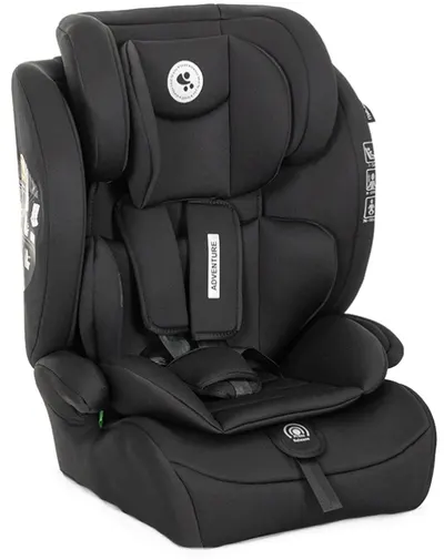 Scaun auto Lorelli - Adventure, i-Size, 76-150 cm, negru