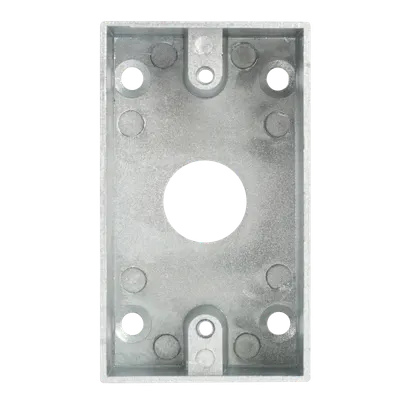 Carcasa din aluminiu pentru montarea aplicata a butoanelor