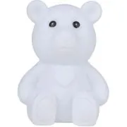 Lampă de veghe LED Ursuleț alb 8x8x10. 5cm