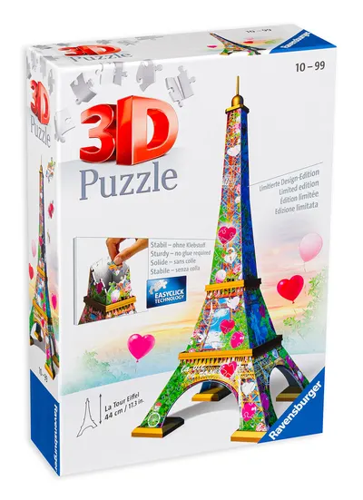 Puzzle 3D Ravensburger din 216 de piese - Eiffel Tower