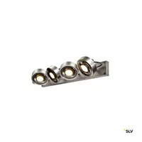KALU CW, indoor quad, QPAR111 brushed aluminium 4x75W