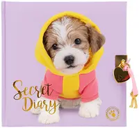 Jurnal secret cu lacăt Studio Pets - Cățeluș Jack Russell