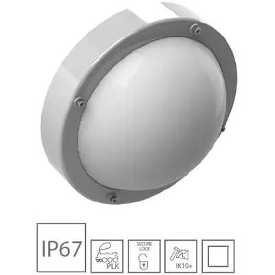 Corp iluminat antivandalism LED 12,9 W