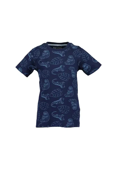 Tricou Baieti - 301998273 - Bumbac - Bleumarin