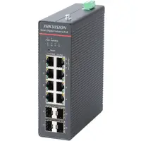 Switch PoE Hikvision DS-3T1512HP-SI-8P4FKIT(75W): 8 x Gigabit PoE RJ45 ports,4 x Gigabit SFP fiber optical ports, port PoE 1-4: