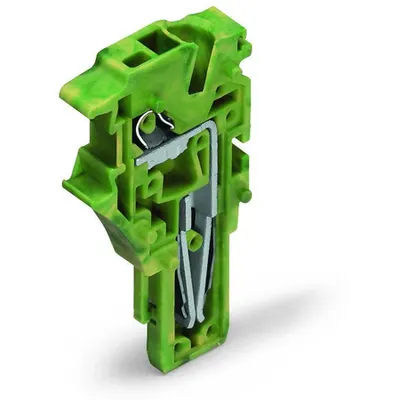 End module for 1-conductor female connector; 2.5 mm²; 1-pole; 2,50 mm²; green-yellow