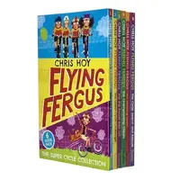 Chris Hoy Flying Fergus The Super Cycle 6 Books Collection Set - The Best Birthday Bike, The Great Cycle Challenge, The Big Biscuit Bike Off, The Championship Cheats, The Winning Team, The Cycle Searc
