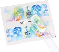 Tatuaj decor unghii iarna stz-796