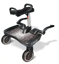 Scară pentru al doilea copil Lascal - cu scaun, maxi, saddle, neagră