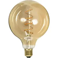 Bec cu filament E27, cu lumină albă caldă cu intensitate reglabilă 3 W Spiral Filament – Star Trading