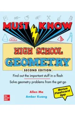 Must Know High School Geometry, Second Edition