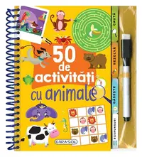 50 de activități cu animale - Hardcover - ***