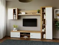 Mobila sufragerie - Living Milan C1 Stejar