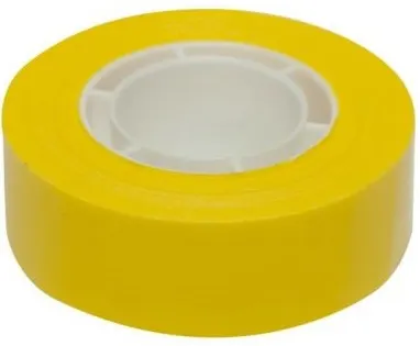 Banda adeziva Apli - Galben, 19 mm х 33 m