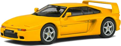 Model de colecție SOLIDO Modern: Mașini - Venturi 400 GT (Yellow) (1994)