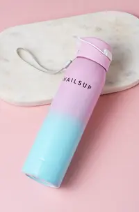 Termos Nailsup Roz/Turcoaz 500 ml cu pai