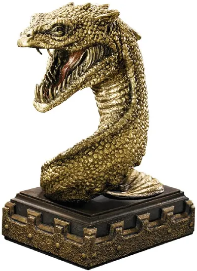 Figurina The Noble Collection Movies: Harry Potter - The Basilisk, 18 cm