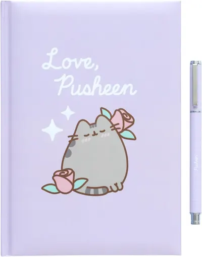 Set agendă cu pix Erik Animation: Pusheen - Pusheen, format A5