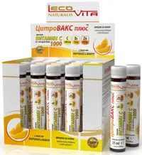 CitroVax plus, portocală și mango, 20 de fiole x 25 ml, LecoVita