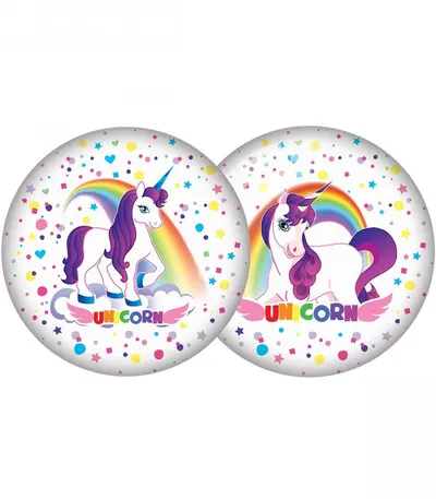 Minge mare din PVC 23 cm Unicorn