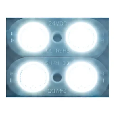LED module ensures Twin 12 CW (Kalt white) IP65 CRI/RA 90+