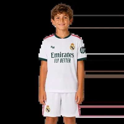 Echipament premium pentru copii Real Madrid 2026/27, replică