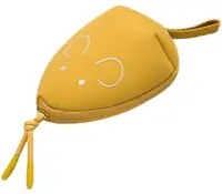 Husă pentru mouse Tucano – Topo Mouse Pouch, galbenă