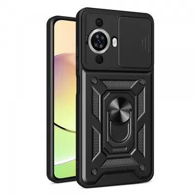 Husa pentru Huawei nova 12s / nova 11, Techsuit, CamShield, Neagra