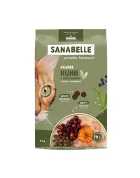 SANABELLE Grande hrană uscată pisici mari cu pui 8 kg