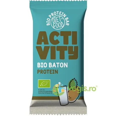 Baton cu Proteine Activity Ecologic/Bio 35g