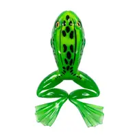 Naluca Live Target Freestyle frog unrigger 6 cm, green yellow, 3 buc / plic