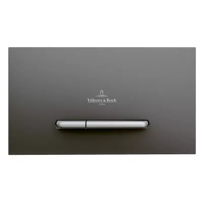 Clapeta de actionare, antracit mat, Villeroy Boch ViConnect