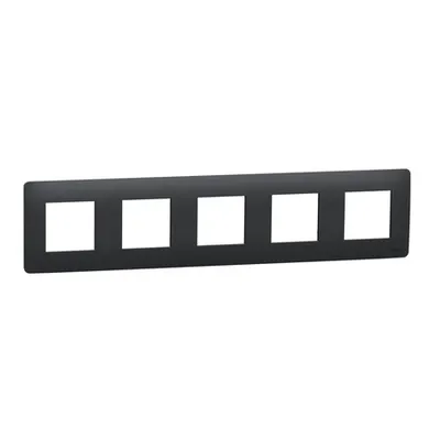 Placa ornament, Unica Studio, cinci module, antracit