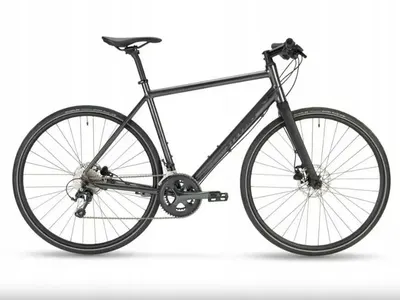 Bicicletă Fitness Gravel Stevens Strada 600 Cadru 61cm Tiagra 2x10 Gri Phantom