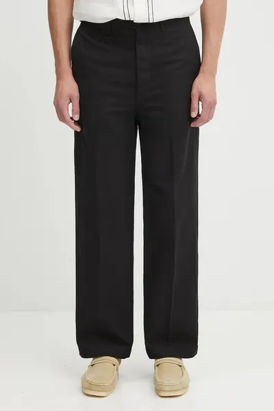 Visvim pantaloni de bumbac ex wide chino pants