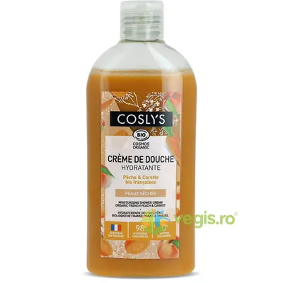 Crema de Dus Hidratanta cu Piersici si Morcovi Bio 250ml