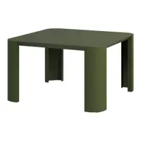 Măsuță de cafea pentru exterior din metal 65x65 cm Fli – noo.ma