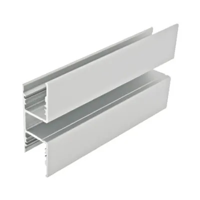 Profil aluminiu TBW, L-2000mm B-26,3mm H-80mm