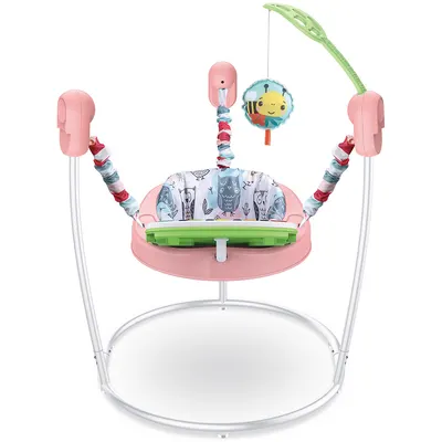 Centru de activitati Chipolino Jumpy Joy pink cu lumini si melodii