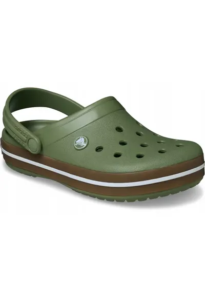 Saboti barbati - Crocband Gum Clog - verde Cargo - Croslite - codfwqq212756-3BX - Verde