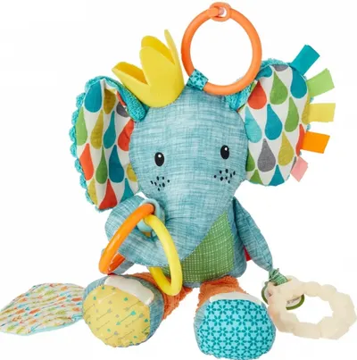 Jucărie senzorială pentru bebeluși Infantino - Elefant